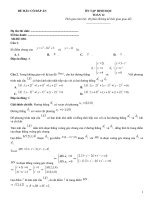 Đề ôn tập hình học lớp 12 (130)