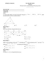Đề ôn tập toán 12 có đáp án (193)