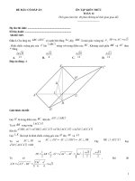 Đề ôn tập toán 12 có đáp án (49)