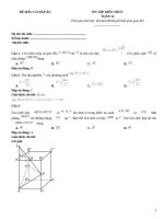 Đề ôn tập kiến thức toán 12 có giải thích (280)