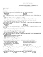 Đề ôn thi thpt 2022 địa lý   mã đề 031