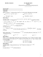 Đề ôn tập toán 12 có đáp án (257)