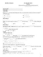 Đề ôn tập toán 12 có đáp án (106)