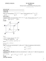 Đề ôn tập hình học lớp 12 (240)