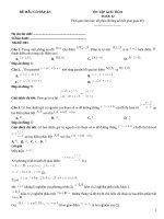 Đề ôn tập giải tích lớp 12 (1)
