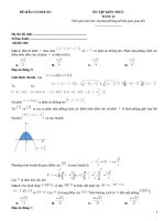 Đề ôn tập kiến thức toán 12 có giải thích (101)