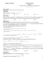 Đề ôn tập giải tích lớp 12 (6)