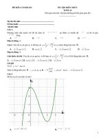 Đề ôn tập toán 12 có đáp án (268)