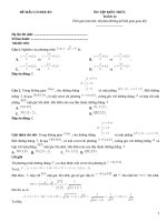 Đề ôn tập toán 12 có đáp án (359)