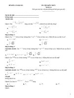 Đề ôn tập toán 12 có đáp án (30)