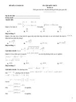 Đề ôn tập toán 12 có đáp án (309)