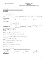 Đề ôn tập kiến thức toán 12 có giải thích (230)