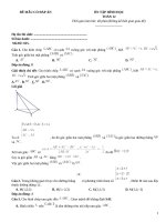 Đề ôn tập hình học lớp 12 (225)