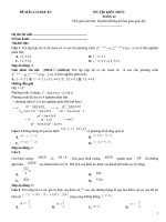 Đề ôn tập toán 12 có đáp án (301)