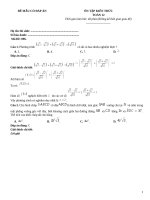 Đề ôn tập toán 12 có đáp án (196)