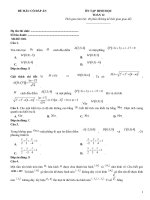 Đề ôn tập hình học lớp 12 (118)