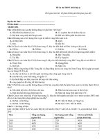 Đề ôn thi thpt 2022 địa lý   mã đề 030