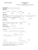 Đề ôn tập kiến thức toán 12 có giải thích (262)