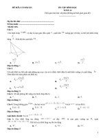 Đề ôn tập hình học lớp 12 (235)