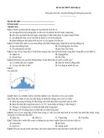 Đề ôn thi thpt 2023 địa lý   mã đề 053