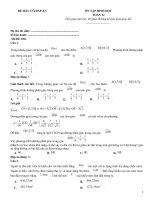 Đề ôn tập hình học lớp 12 (138)