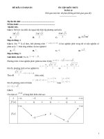 Đề ôn tập kiến thức toán 12 có giải thích (331)