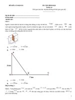 Đề ôn tập hình học lớp 12 (257)