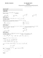 Đề ôn tập kiến thức toán 12 có giải thích (243)