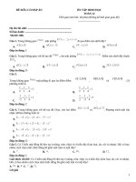 Đề ôn tập hình học lớp 12 (106)