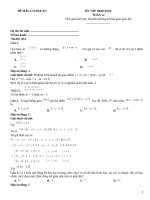 Đề ôn tập hình học lớp 12 (153)