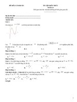 Đề ôn tập kiến thức toán 12 có giải thích (25)