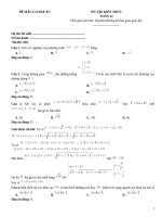 Đề ôn tập kiến thức toán 12 có giải thích (258)