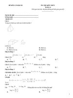 Đề ôn tập kiến thức toán 12 có giải thích (277)