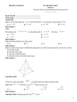 Đề ôn tập toán 12 có đáp án (209)
