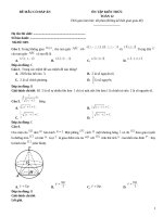 Đề ôn tập toán 12 có đáp án (149)