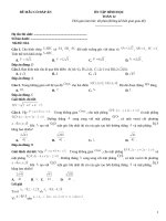 Đề ôn tập hình học lớp 12 (224)