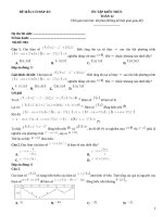 Đề ôn tập kiến thức toán 12 có giải thích (2)