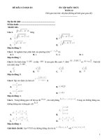 Đề ôn tập kiến thức toán 12 có giải thích (345)