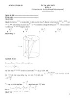 Đề ôn tập toán 12 có đáp án (293)
