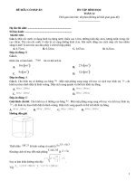 Đề ôn tập hình học lớp 12 (238)