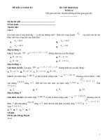 Đề ôn tập hình học lớp 12 (182)