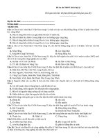 Đề ôn thi thpt 2022 địa lý   mã đề 078