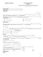 Đề ôn tập kiến thức toán 12 có giải thích (335)