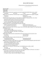 Đề ôn thi thpt 2021 địa lý   đề số 076