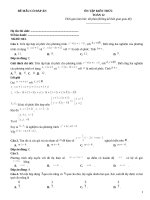 Đề ôn tập toán 12 có đáp án (243)