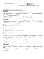 Đề ôn tập hình học lớp 12 (161)