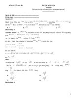 Đề ôn tập hình học lớp 12 (277)