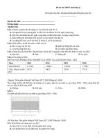 Đề ôn thi thpt 2023 địa lý   mã đề 070