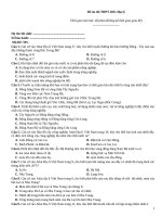 Đề ôn thi thpt 2021 địa lý   đề số 595