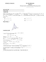 Đề ôn tập hình học lớp 12 (358)